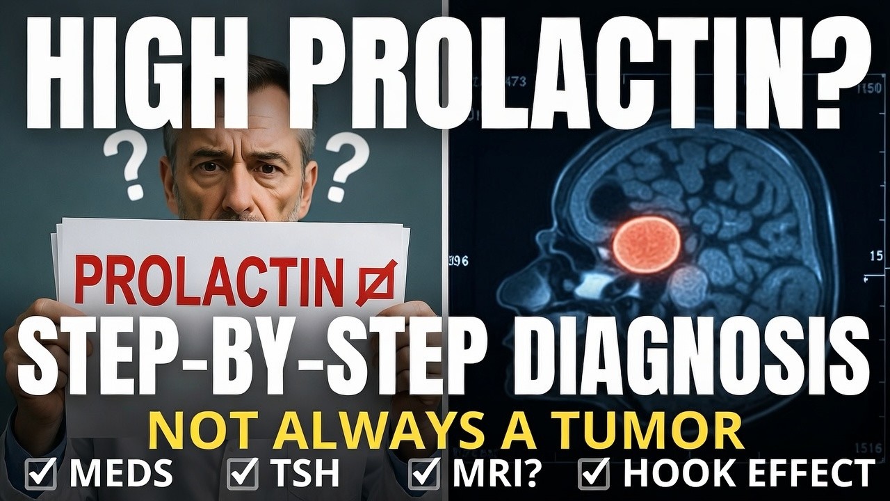 Hyperprolactinemia Prolactinomas The Step by Step Diagnostic Approach You Must Know