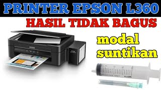 Cara Mengatasi Printer Epson L120 Kehabisan Tinta Hitam