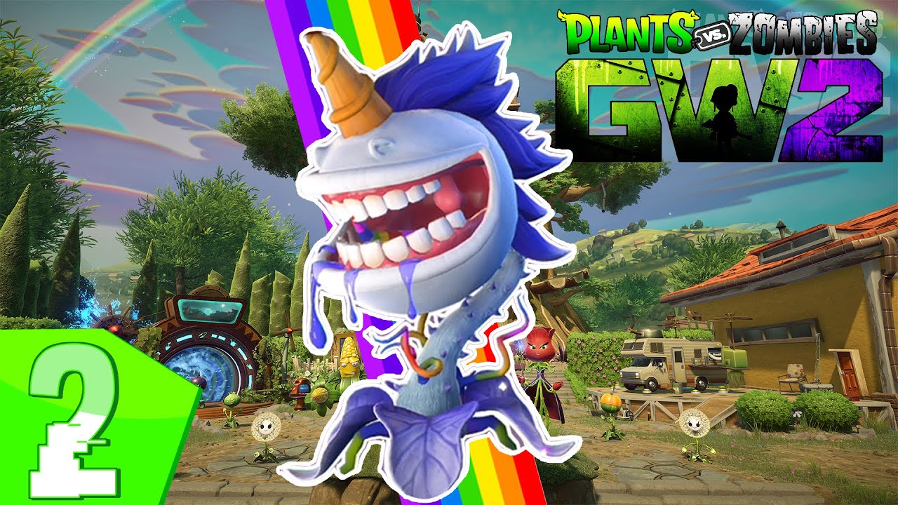 Plants Vs Zombies Garden Warfare 2 Unicorn Chomper in