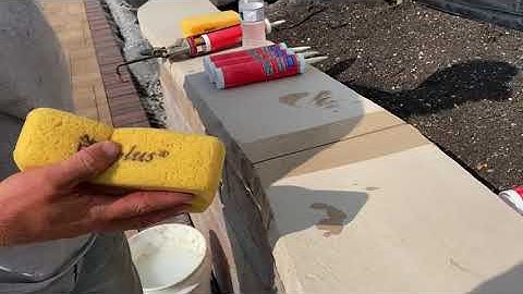 How to Caulk Ledgestone Coping
