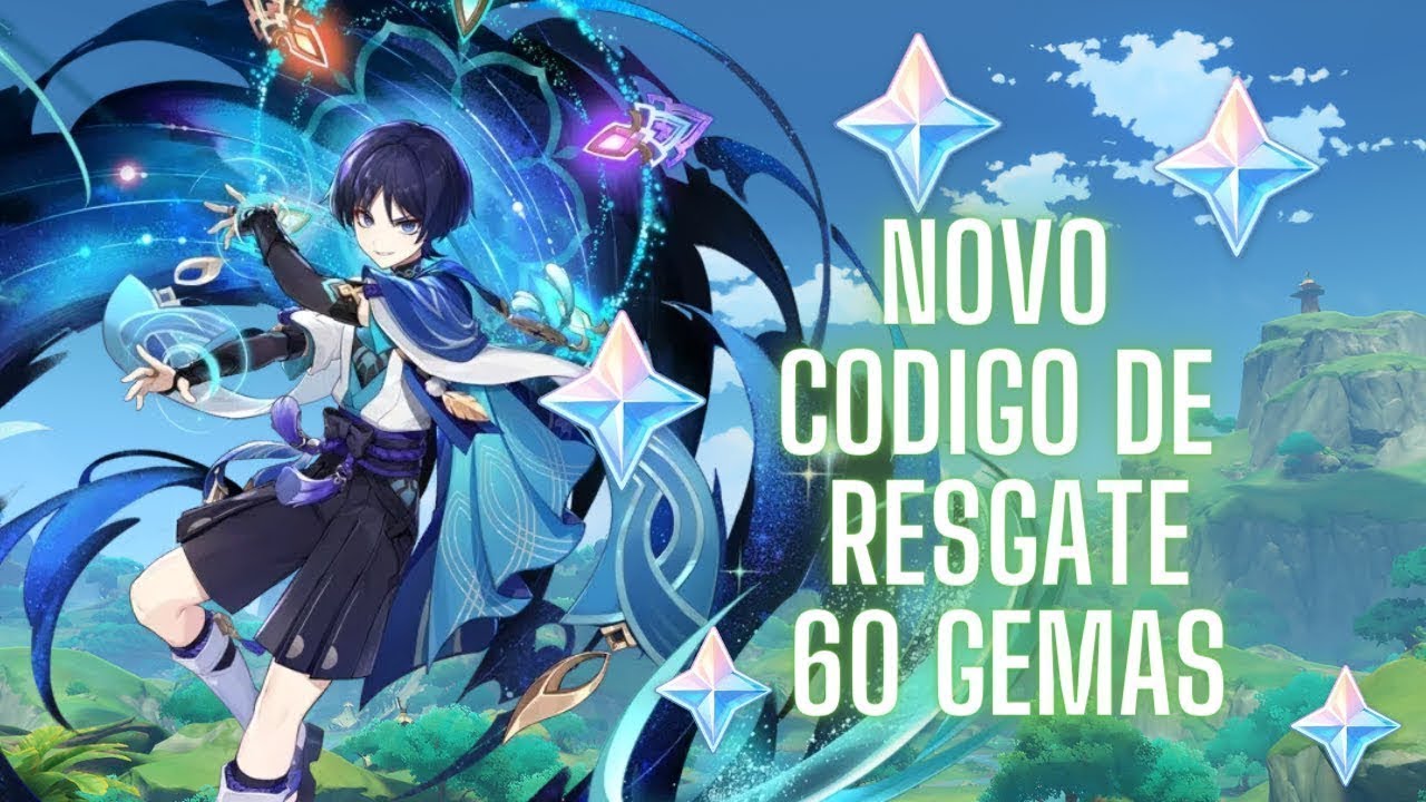 05/07] Novo Código de Resgate (60 Gemas Grátis) - Genshin Impact - 