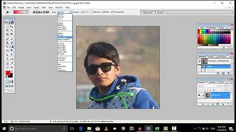 how to use gradient tool and paint bucket tool adobe photoshop 7.0 | knowledge world
