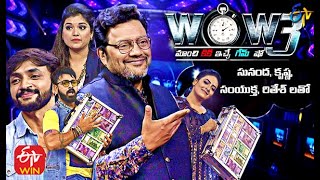 Wow 3 | Sunandha,Ritesh,Samyuktha,Krishna | 29th December 2020 | Full Episode | ETV Telugu