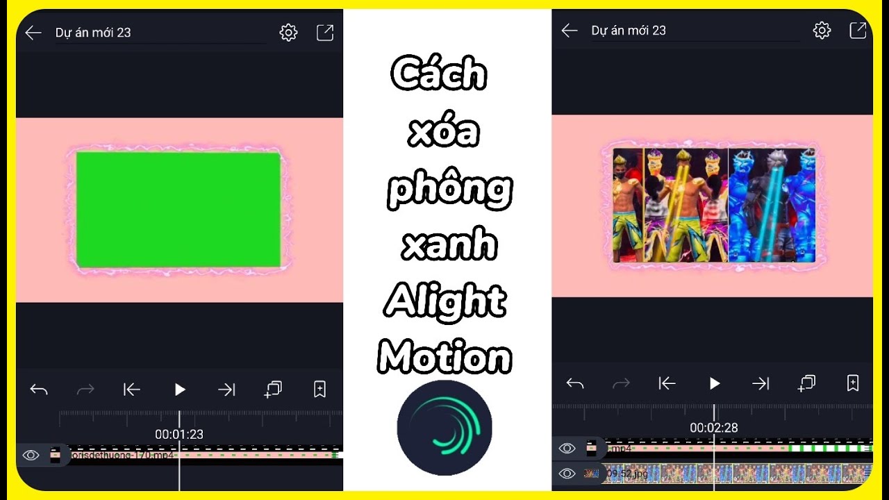 Hướng dẫn chi tiết cách dùng phông xanh trên alight motion cho hiệu ứng video chuyên nghiệp