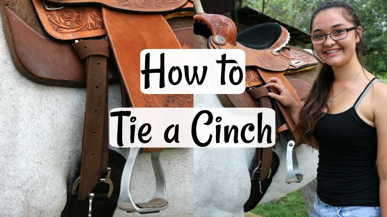 HOW TO CINCH A WESTERN SADDLE - Natural Horseman Saddles