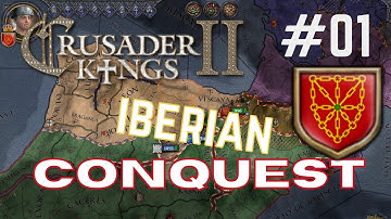 CK2 Iberian Conquest #01: Starting Our Conquest with Our Most Powerful Weapon!