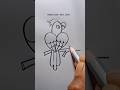 #parrot #shots #easy #howtodraw
