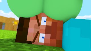 Alex stuck on Steve face? Steve and Alex life - minecraft animation