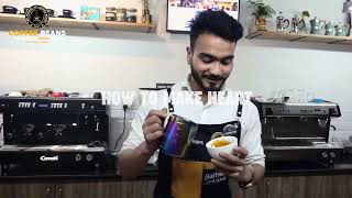 Barista training Nepal || Beginner Barista || coffee school || How to make latte art.