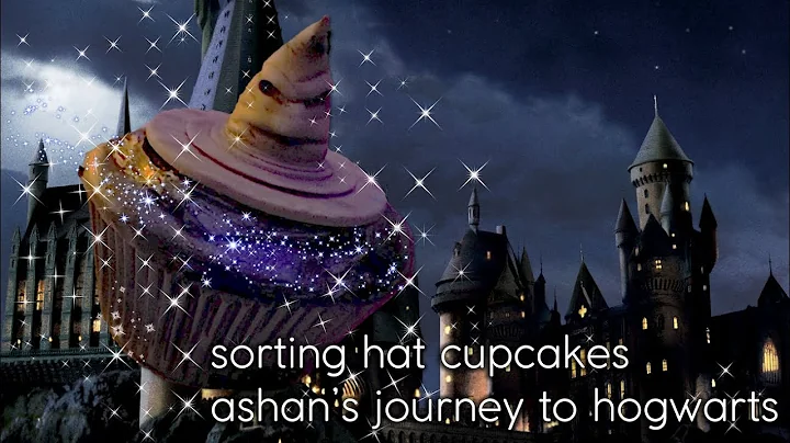 Sorting Hat Cupcakes | Ashan's Journey to Hogwarts 11th Birthday Party