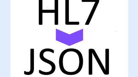 Convert HL7 to JSON