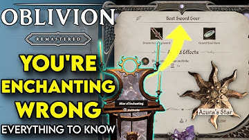 Best Enchants + How To Unlock Enchanting In Oblivion Remastered | Oblivion Remastered Tips & Tricks