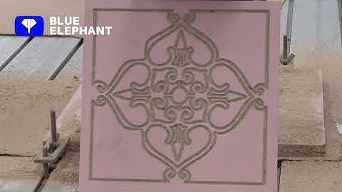 ELE1425 manual tool changer machine with ATC spindle working video