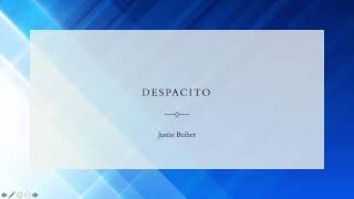 Despacito - Justin Bieber Lyrics