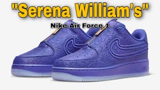 Nike Air Force 1 x Serena William’s Design Crew/Lifestyle shoes/Detailed Look/Price Kicks
