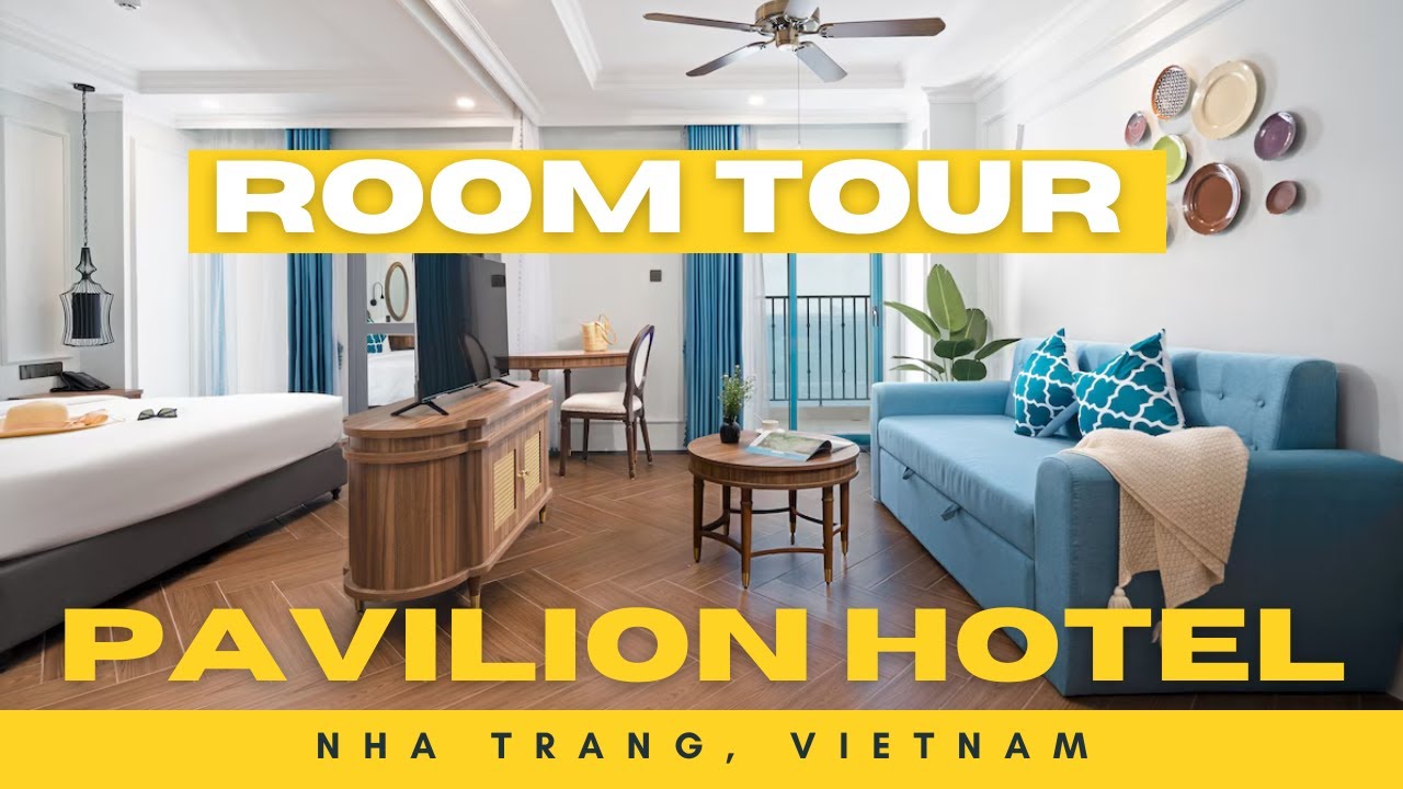 Pavilion Hotel Nha Trang Room Tour | Spacious Sea View Stay Near the Beach! 🏖️| 