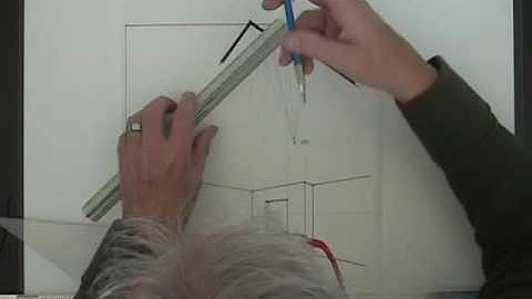 Two Point Perspective from rotated plan: Lesson 3, Section 1