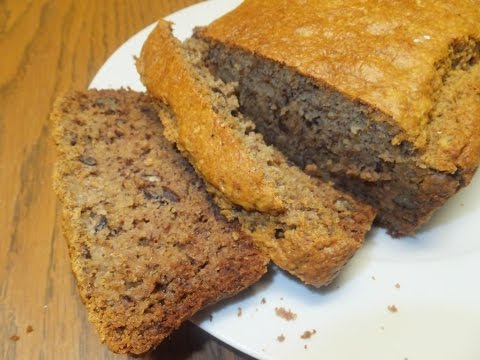 The Tastiest Whole Grain Sugar Free Banana Bread ~ Great Recipe for Diabetics