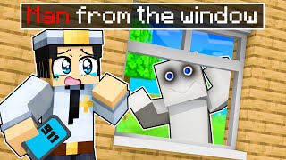 Escape the MAN FROM THE WINDOW in Minecraft!