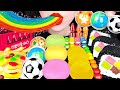 ASMR GUMMY JELLY PARTY 구미, 젤리 먹방 GIANT HAMBURGER, COKE JELLY, RAINBOW GUMMY, ROLL CAKE EATING SOUNDS