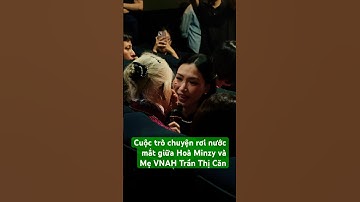 Rơi nước mắt nghe #hoaminzy hỏi chuyện Mẹ VNAH Trần Thị Căn trong họp báo MV mới  #a80
