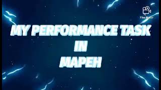 My 2nd Son Performance Task