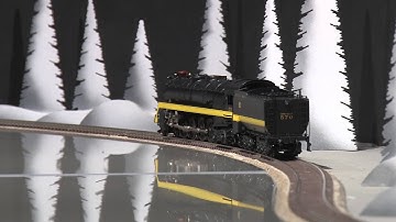 061178-HO Brass Model Train - OMI 1528.1 Overland Models NC&STL 4-8-4 #570 Yellow Jacket