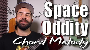 David Bowie - Space Oddity Chord Melody Tutorial with Tabs and Full Play-a-long