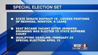 MS Governor sets date for State Senate special election