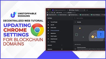 Decentralized Web Tutorial: Updating Chrome Settings for Blockchain Websites