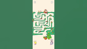 Satiszone: Perfect ASMR Tidy - Level 67 (Android) #games #asmr #satiszone #santaclaus #maze