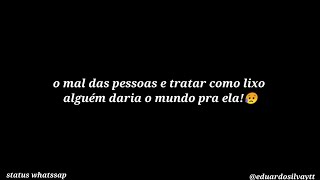 video triste para status whatssap(depressão)