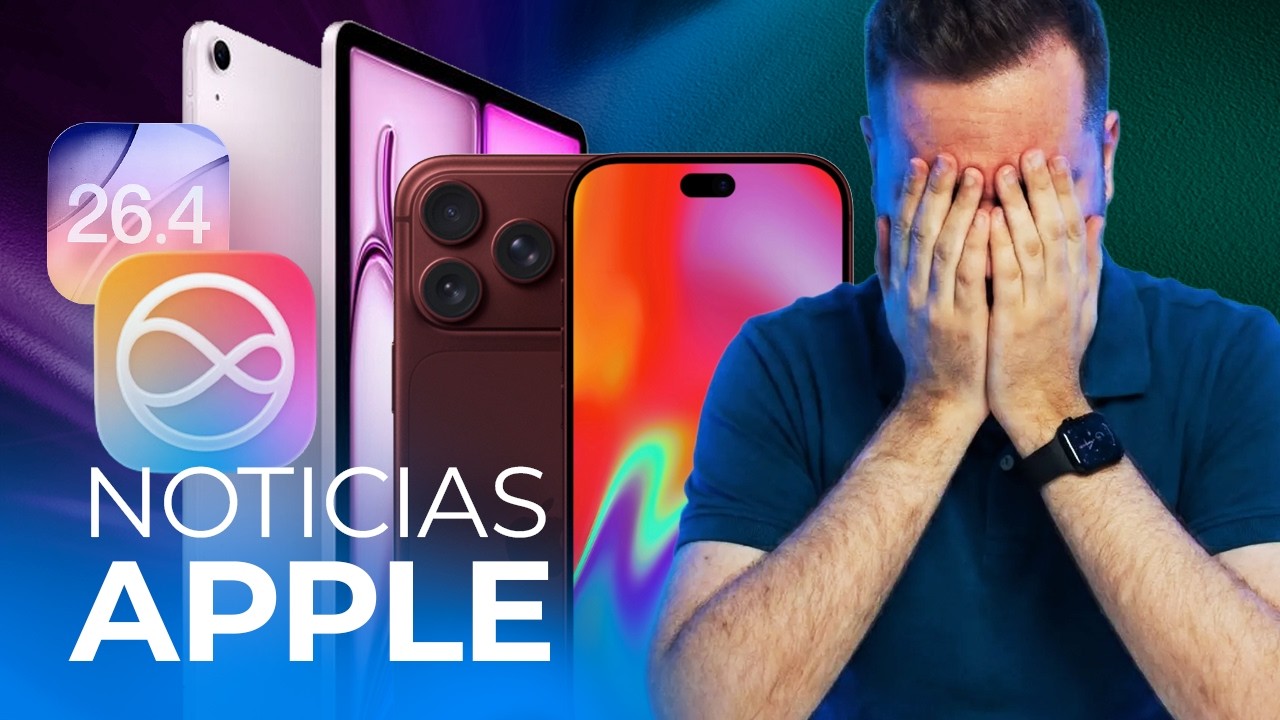 Siri SE RETRASA OTRA VEZ, precio iPhone 18 Pro, fecha MacBook Pro M5 y más noticias Apple