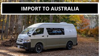 The KUMA 4x4 Toyota Hiace camper import to Australia