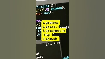Git commands #shorts