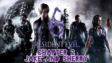 Resident Evil 6 [Chapter 2 Jake And Sherry] Splitscreen With @kyushiro
