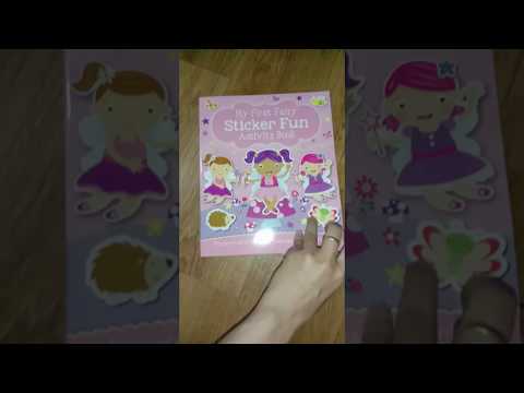 my first fairy sticker fun activity book
