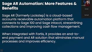 Credit Card Processing and Sage AR Automation  For Sage 100