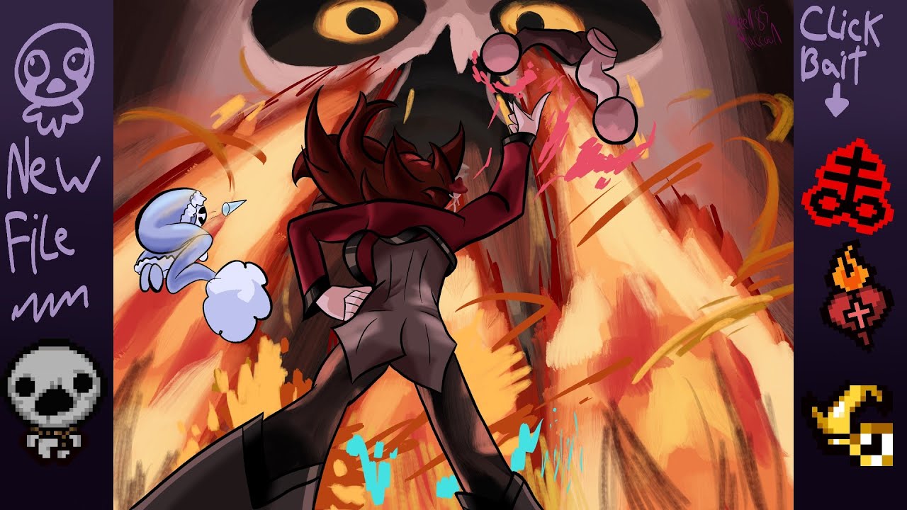 Idiot Jester Girl Probably Suffers While Playing Keeper (TBOI New File Progress)