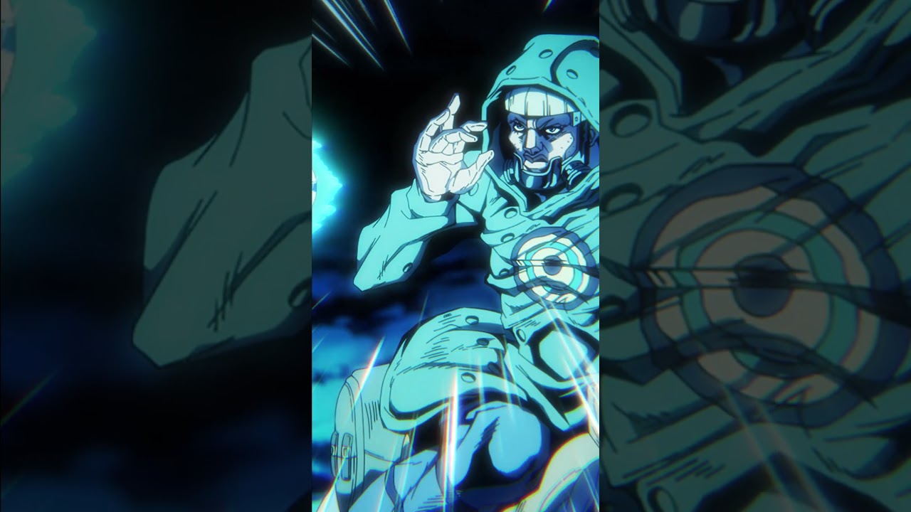 うりゃあああぁああっ!!｜アニメ『スティール・ボール・ラン』第3話 砂漠で生まれたならず者　#jojo_anime