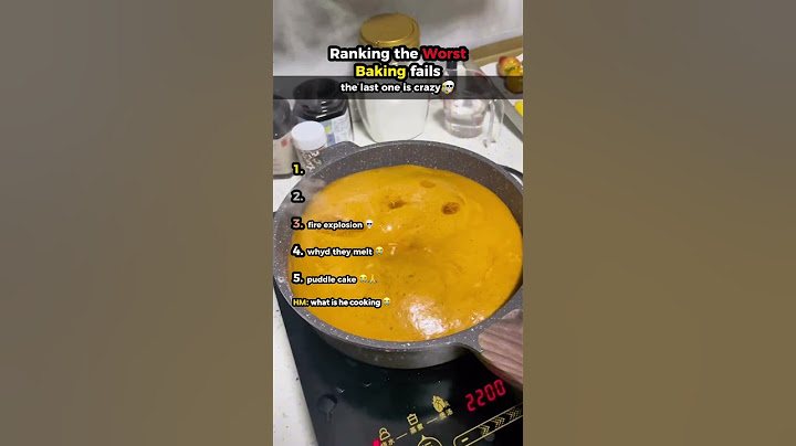 Ranking the Worst Baking Fails 💀