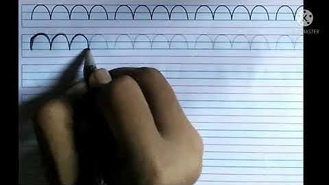 Std 1 Sub (English) pattern Writing