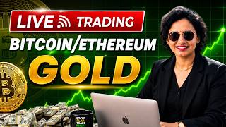Crypto Gold Live Trading || 25 June || Balraj Trading Tech - Tejaswini Balraj #cryptotrading