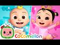 Sing Along with JJ and Cece | 🌞 JJ Song VS CeCe's World | CoComelon Nursery Rhymes and Kids Songs
