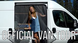 VAN LIFE TOUR with TOILET and SHOWER | Ram Promaster 136' WB