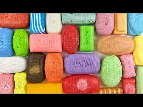 ASMR Cutting Soap Cubes #71 立方体石鹸のカット