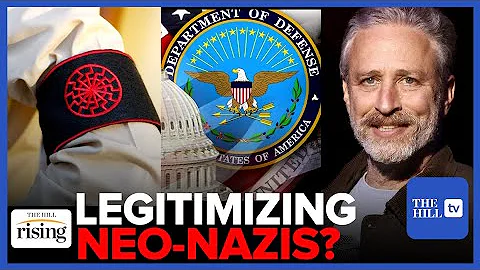 Jon Stewart, DOD Honor AZOV BATTALION NAZI At Disn...