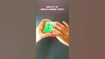 Corner Twist: The Unsolvable Rubik