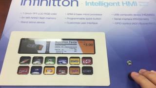 iDisplay TFT display button Vending Machine
