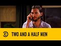 Aston Kutcher S First Two And A Half Men Scene Two And A Half Men